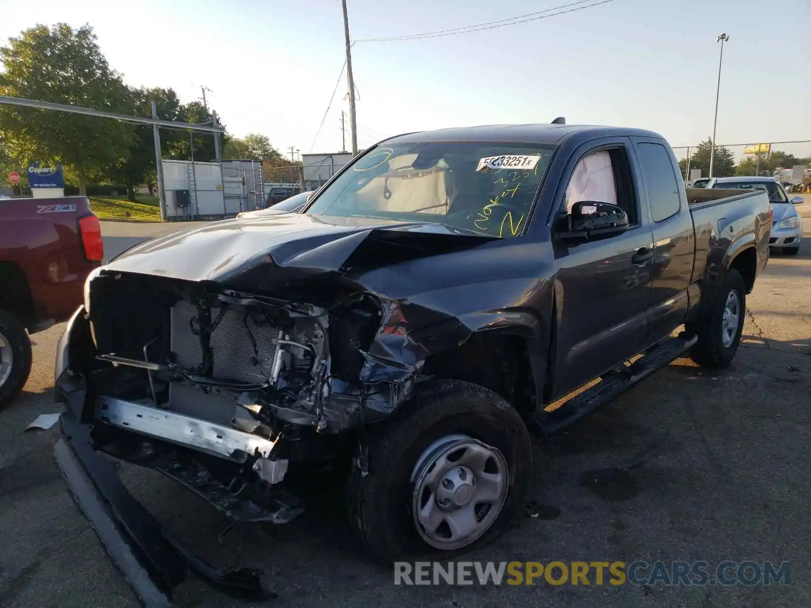 2 Photograph of a damaged car 3TYRX5GN2MT020131 TOYOTA TACOMA 2021