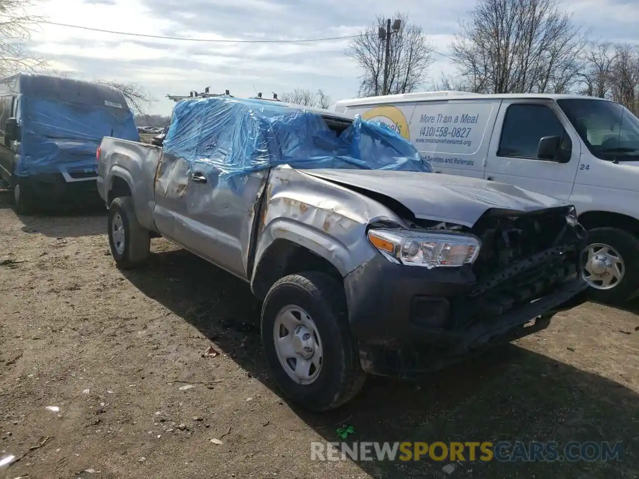 1 Photograph of a damaged car 3TYRX5GN2MT023174 TOYOTA TACOMA 2021