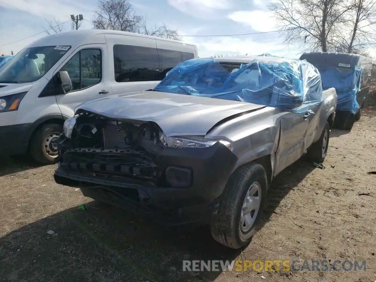 2 Фотография поврежденного автомобиля 3TYRX5GN2MT023174 TOYOTA TACOMA 2021