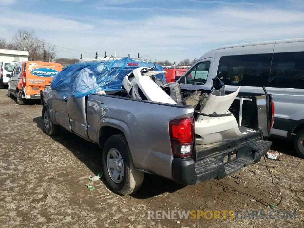 3 Photograph of a damaged car 3TYRX5GN2MT023174 TOYOTA TACOMA 2021