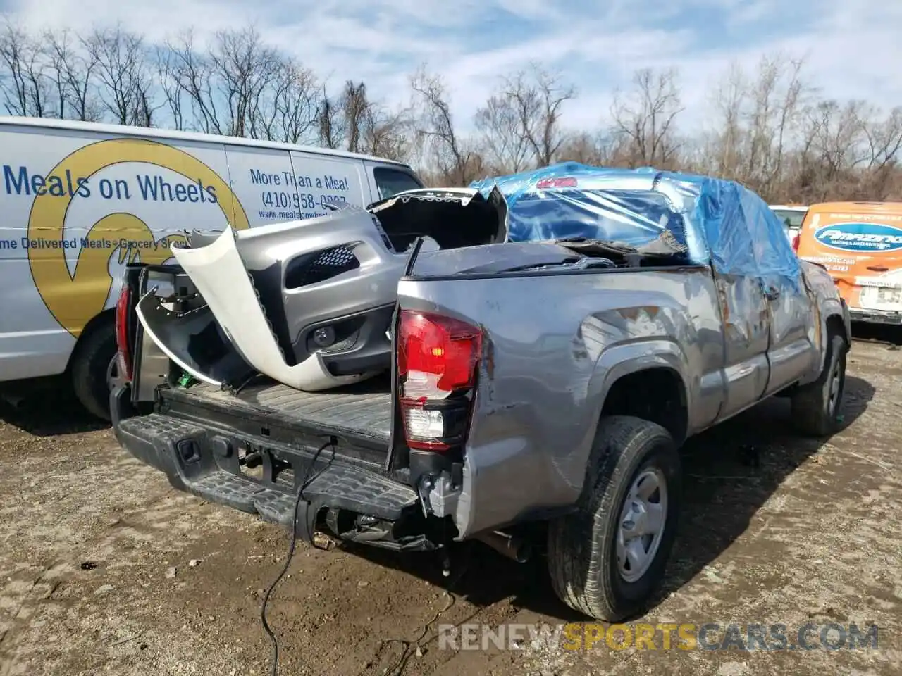 4 Photograph of a damaged car 3TYRX5GN2MT023174 TOYOTA TACOMA 2021