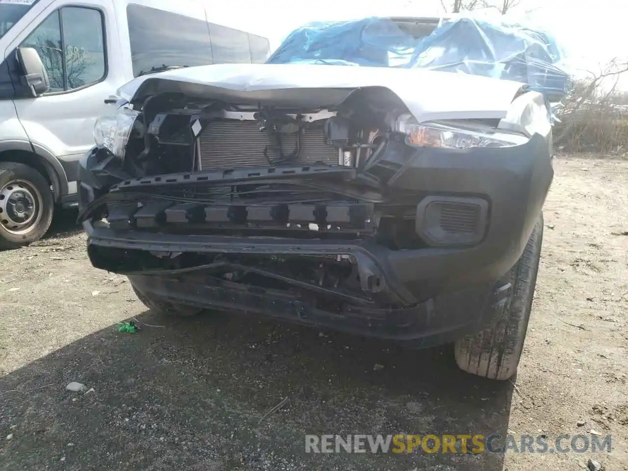 9 Photograph of a damaged car 3TYRX5GN2MT023174 TOYOTA TACOMA 2021