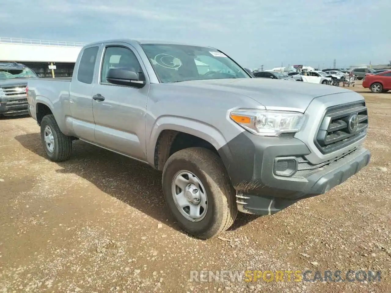 1 Photograph of a damaged car 3TYRX5GN2MT030092 TOYOTA TACOMA 2021