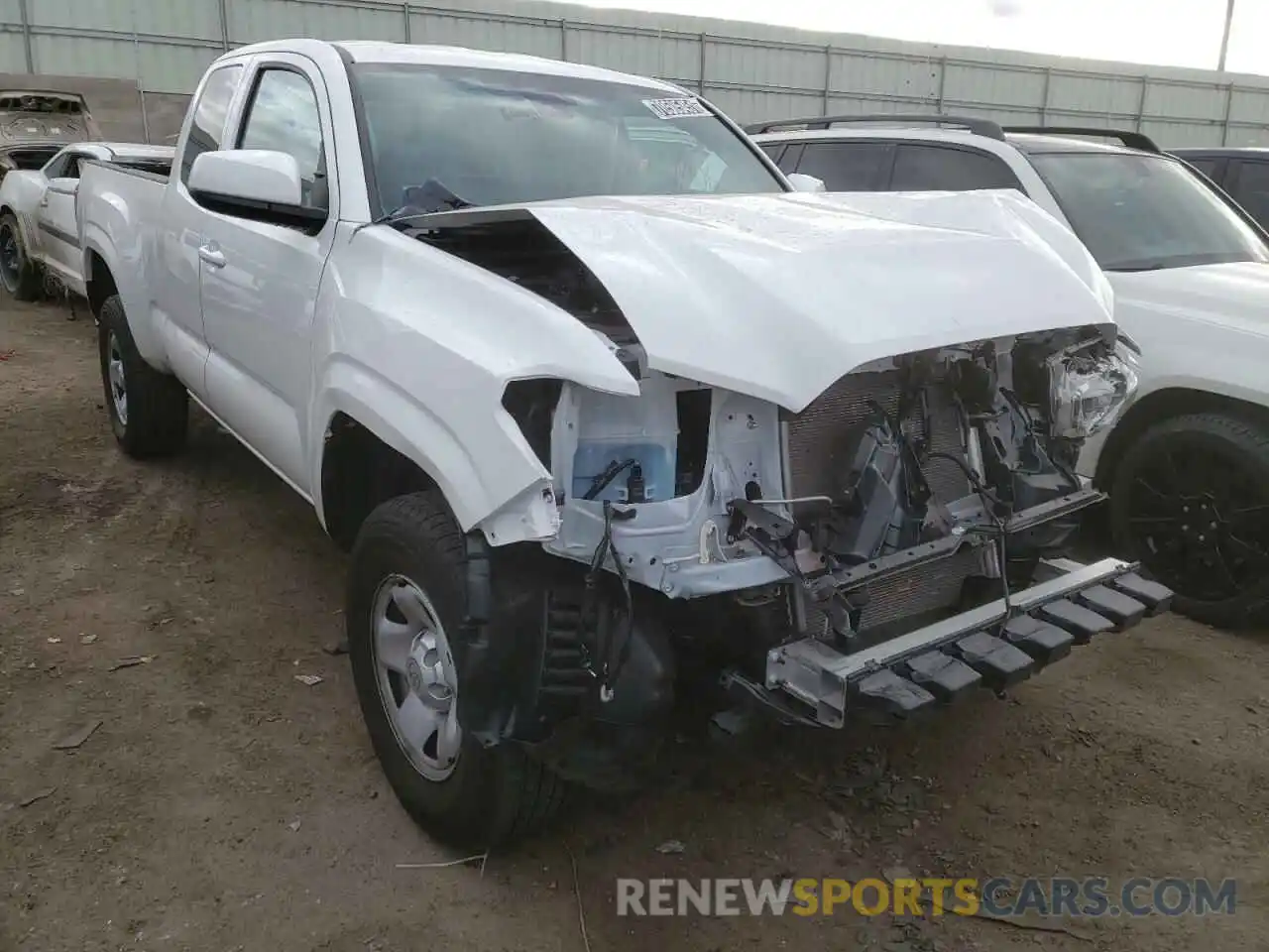 1 Photograph of a damaged car 3TYRX5GN3MT007064 TOYOTA TACOMA 2021