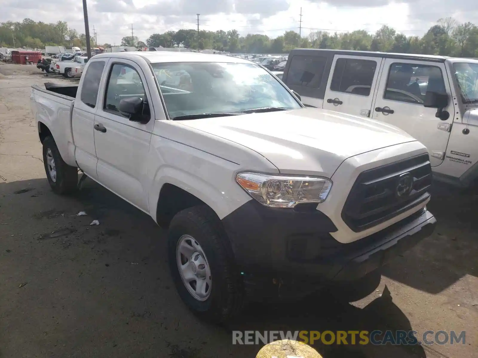 1 Photograph of a damaged car 3TYRX5GN3MT007176 TOYOTA TACOMA 2021