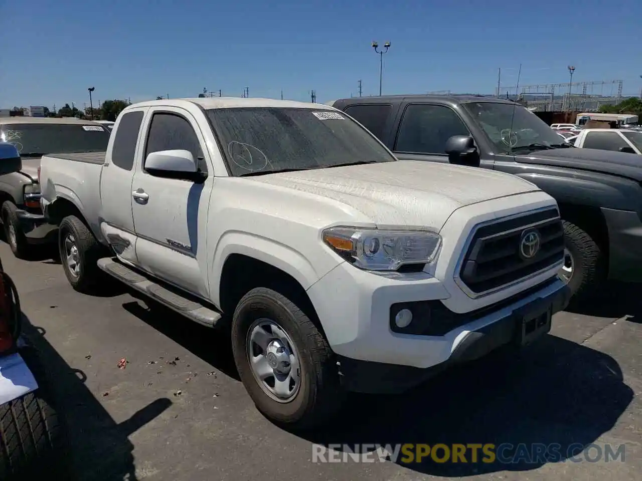 1 Photograph of a damaged car 3TYRX5GN3MT008652 TOYOTA TACOMA 2021