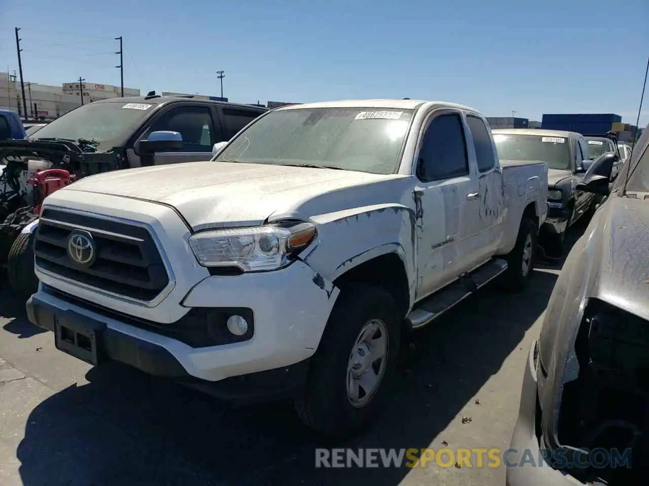 2 Photograph of a damaged car 3TYRX5GN3MT008652 TOYOTA TACOMA 2021