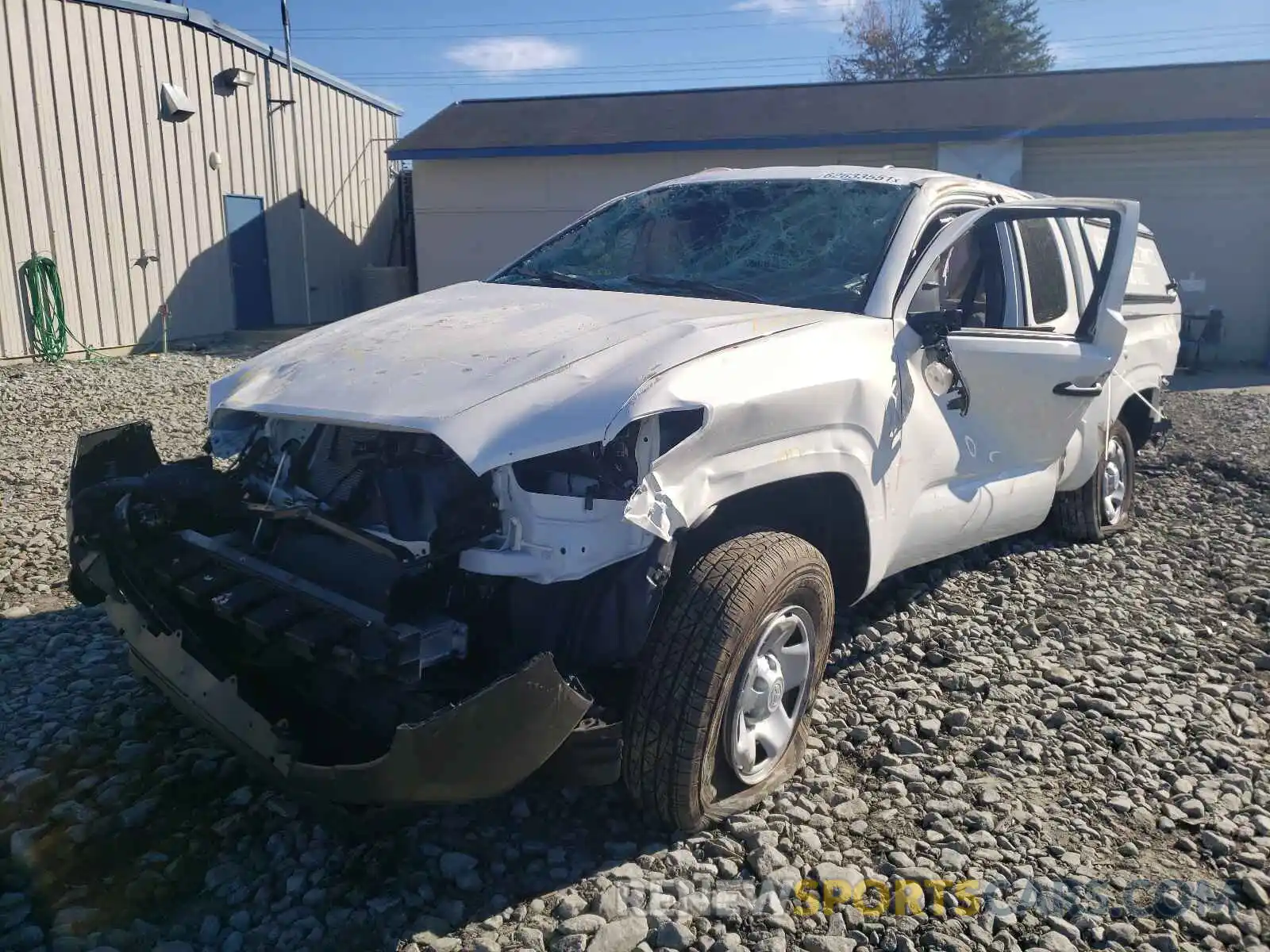 2 Photograph of a damaged car 3TYRX5GN3MT012460 TOYOTA TACOMA 2021