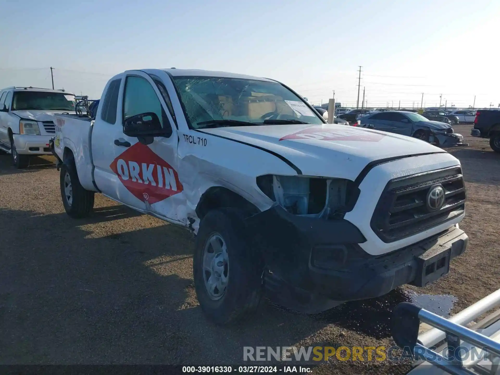 6 Фотография поврежденного автомобиля 3TYRX5GN3MT012653 TOYOTA TACOMA 2021