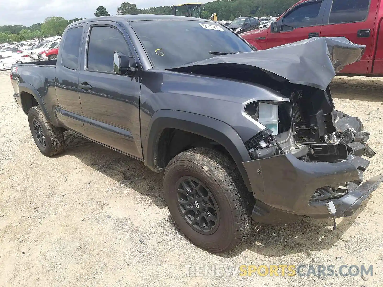 1 Фотография поврежденного автомобиля 3TYRX5GN3MT016637 TOYOTA TACOMA 2021