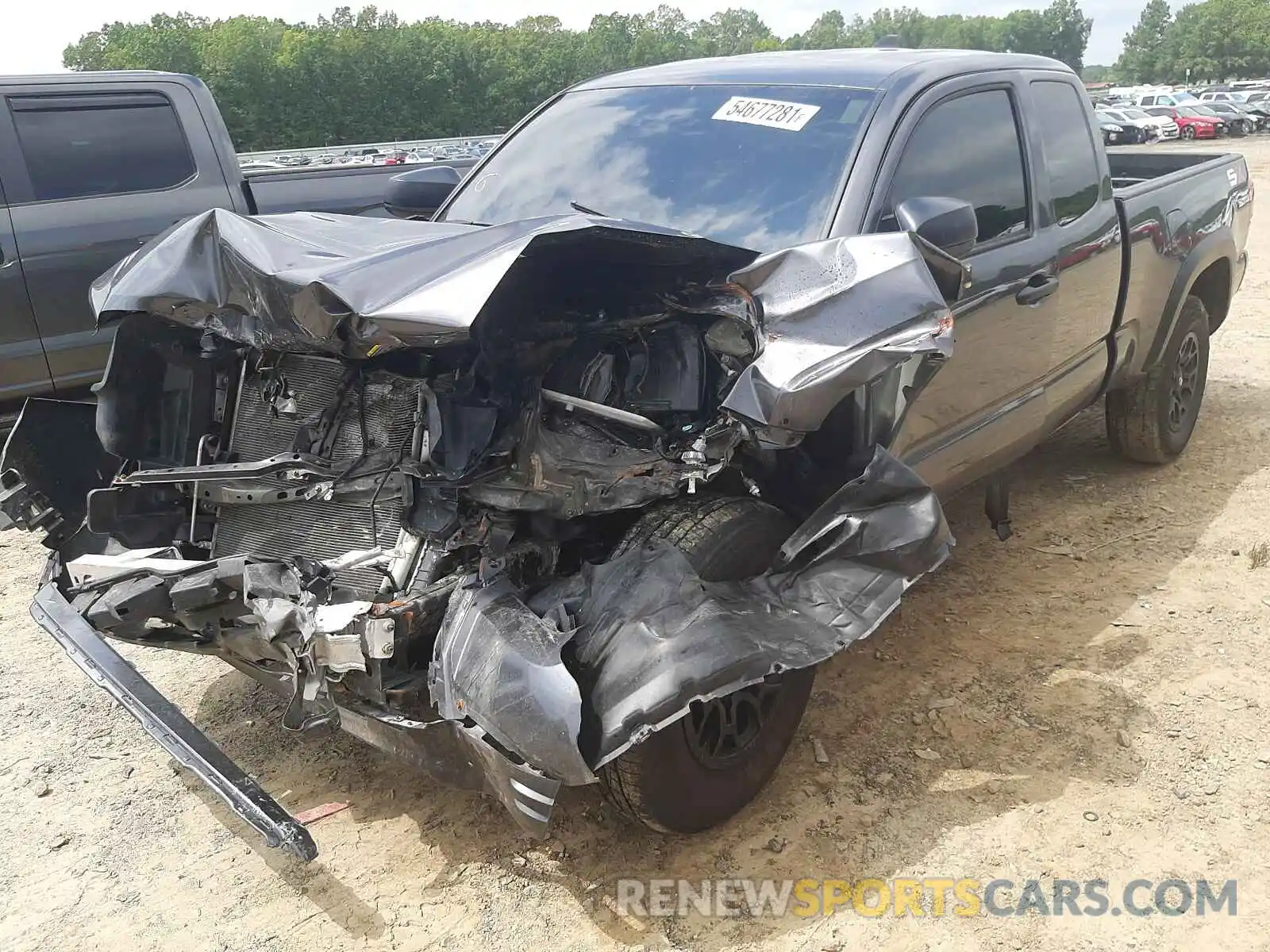 2 Photograph of a damaged car 3TYRX5GN3MT016637 TOYOTA TACOMA 2021