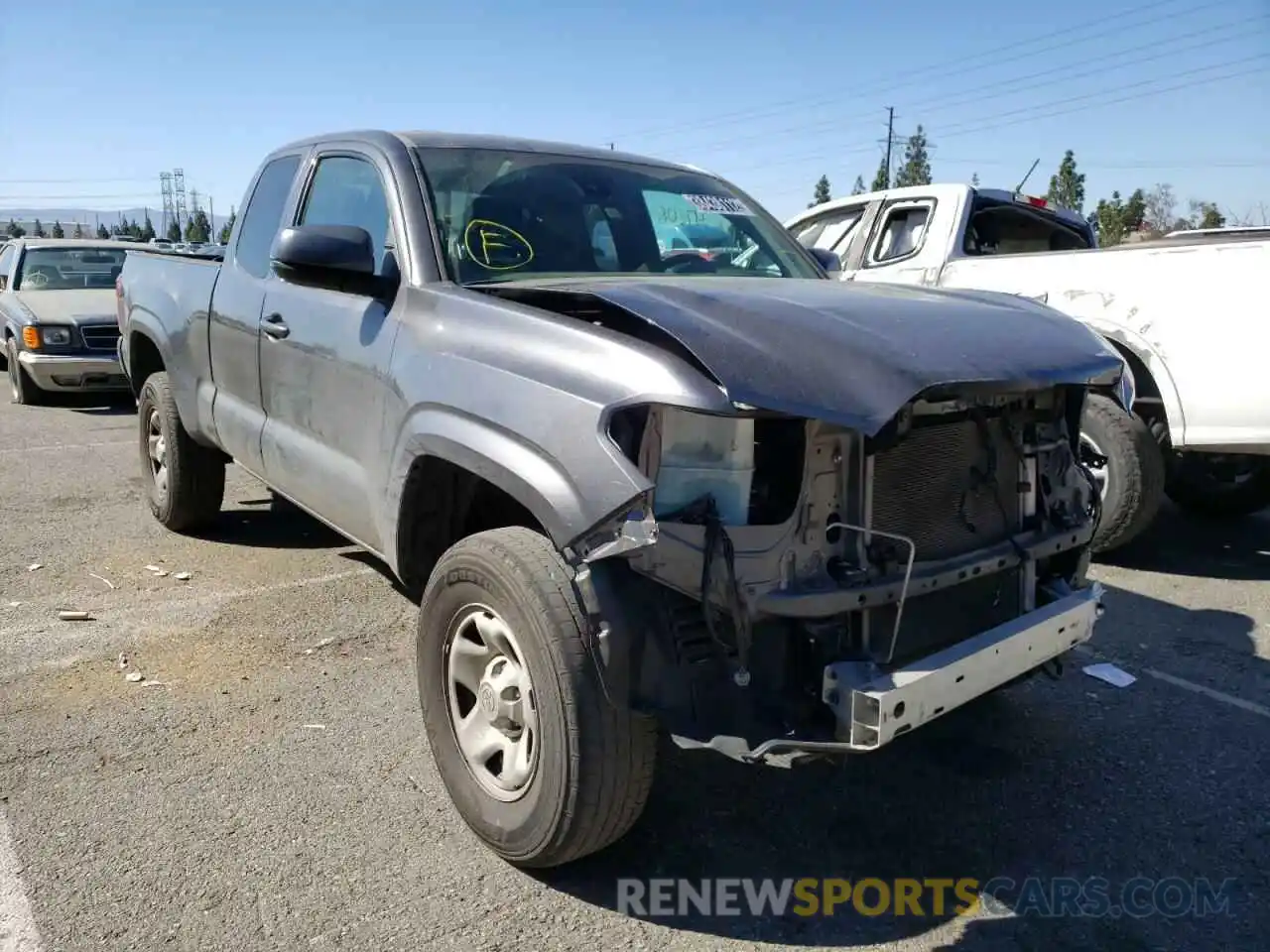 1 Photograph of a damaged car 3TYRX5GN4MT006408 TOYOTA TACOMA 2021