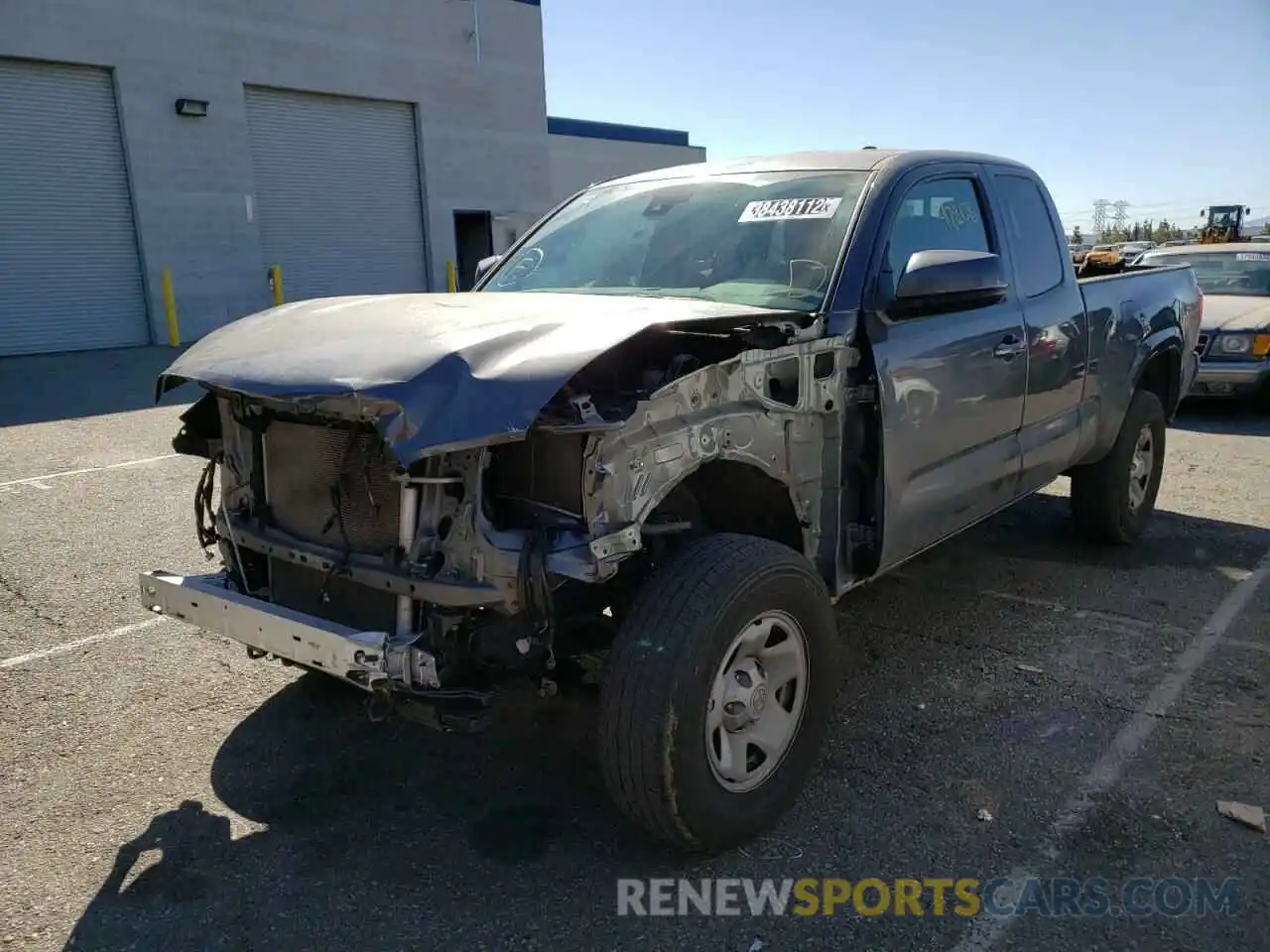 2 Photograph of a damaged car 3TYRX5GN4MT006408 TOYOTA TACOMA 2021