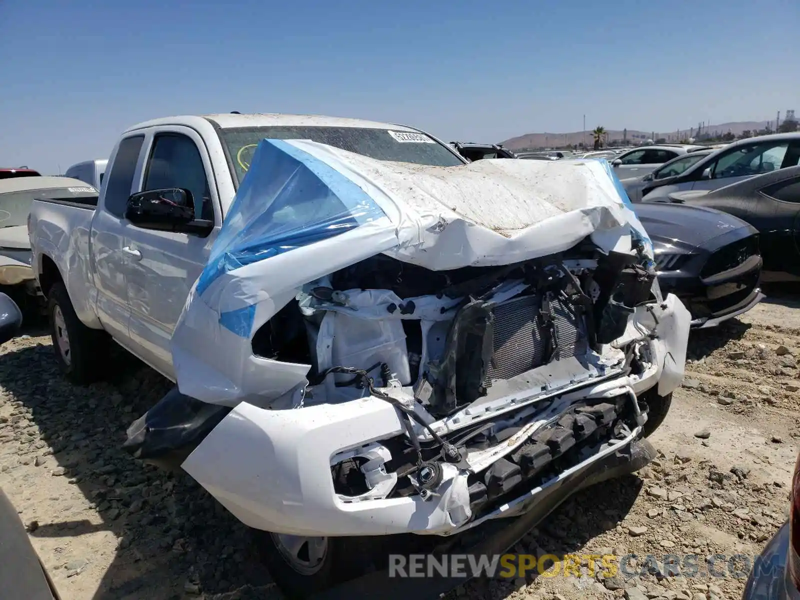 1 Photograph of a damaged car 3TYRX5GN4MT016789 TOYOTA TACOMA 2021