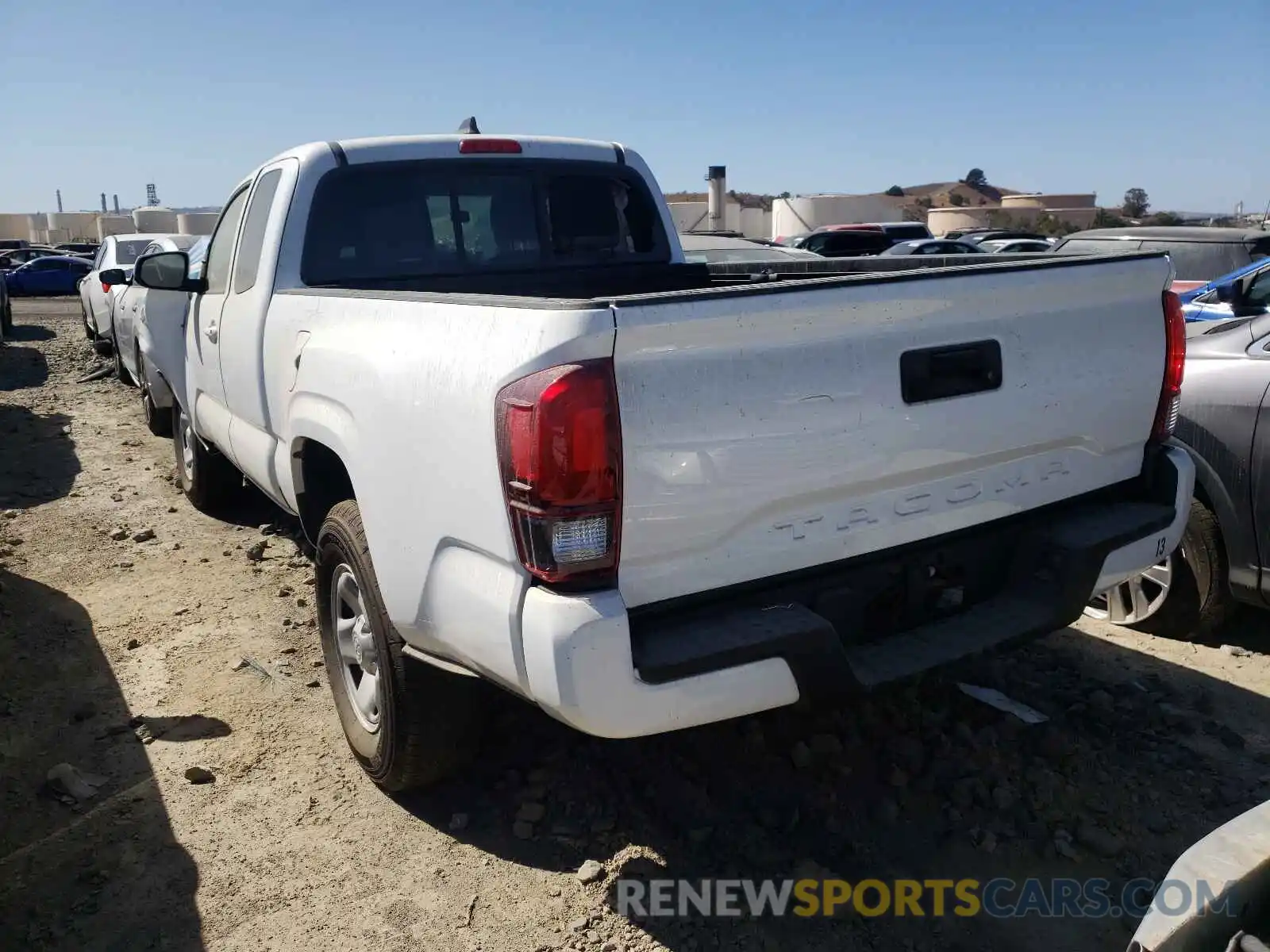 3 Photograph of a damaged car 3TYRX5GN4MT016789 TOYOTA TACOMA 2021