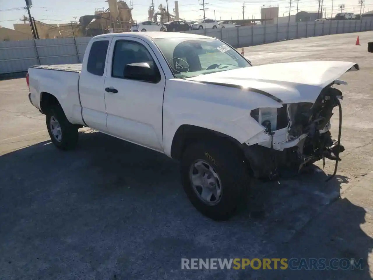 1 Photograph of a damaged car 3TYRX5GN4MT027873 TOYOTA TACOMA 2021