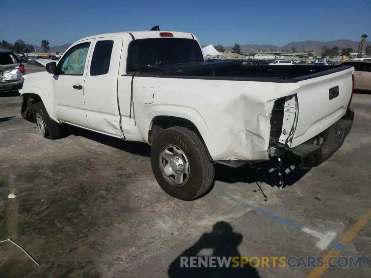 3 Photograph of a damaged car 3TYRX5GN4MT027873 TOYOTA TACOMA 2021