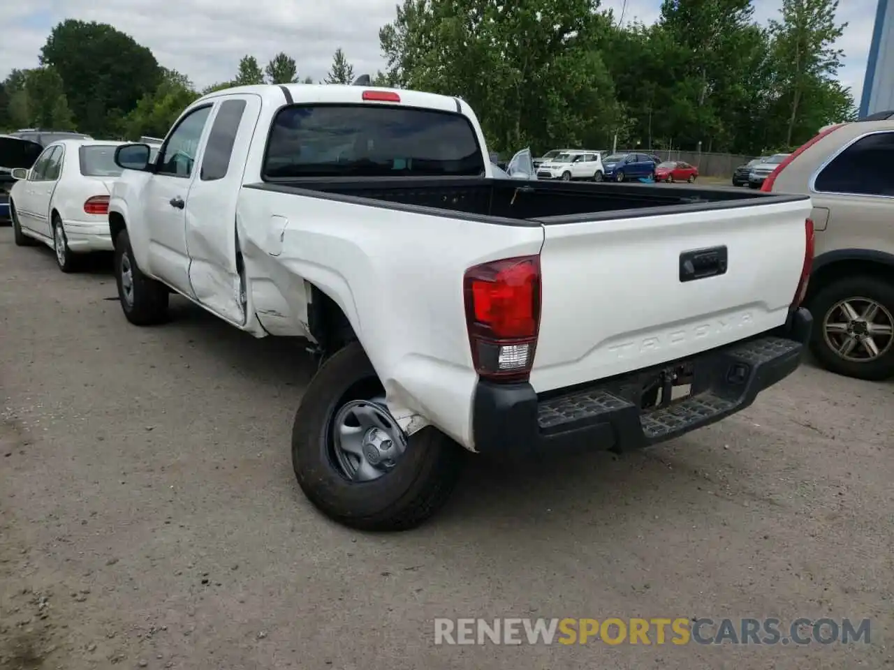 3 Photograph of a damaged car 3TYRX5GN4MT030045 TOYOTA TACOMA 2021