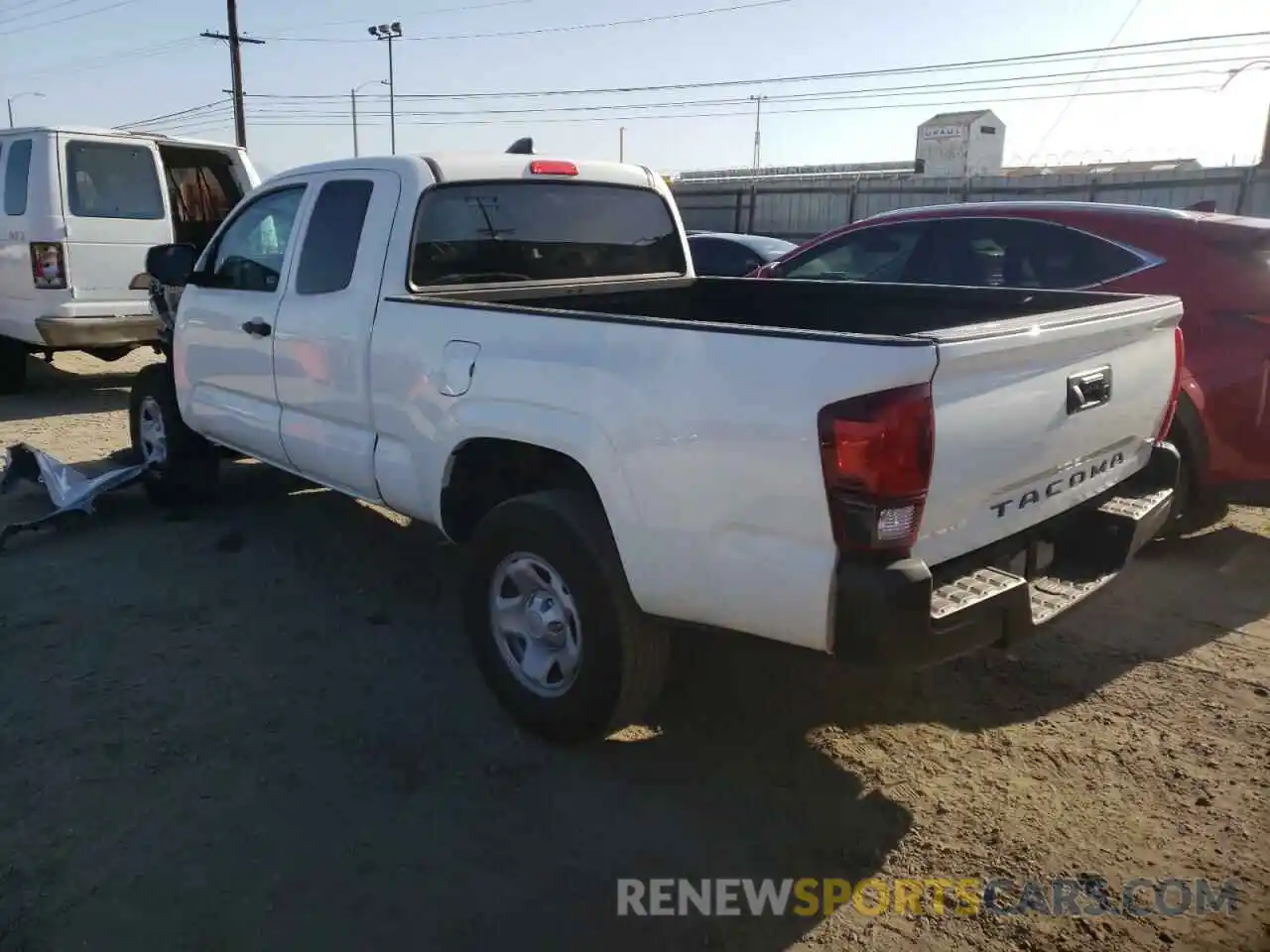 3 Photograph of a damaged car 3TYRX5GN4MT033138 TOYOTA TACOMA 2021