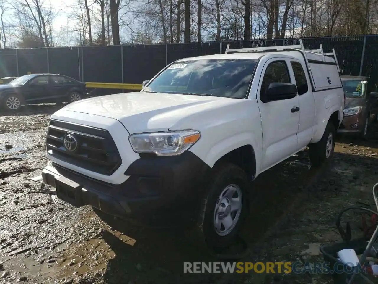 2 Photograph of a damaged car 3TYRX5GN5MT005803 TOYOTA TACOMA 2021