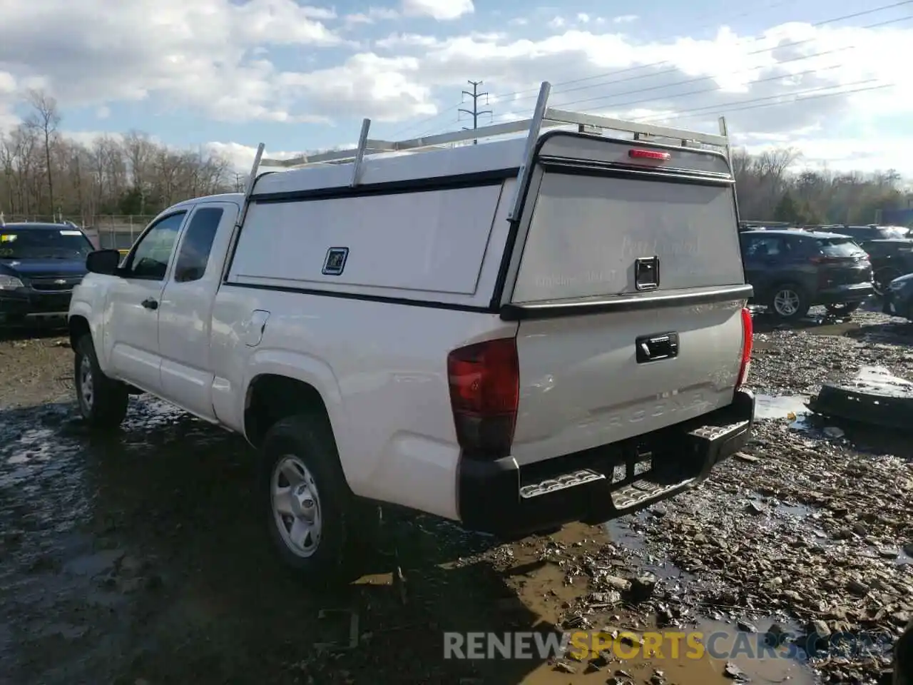 3 Photograph of a damaged car 3TYRX5GN5MT005803 TOYOTA TACOMA 2021