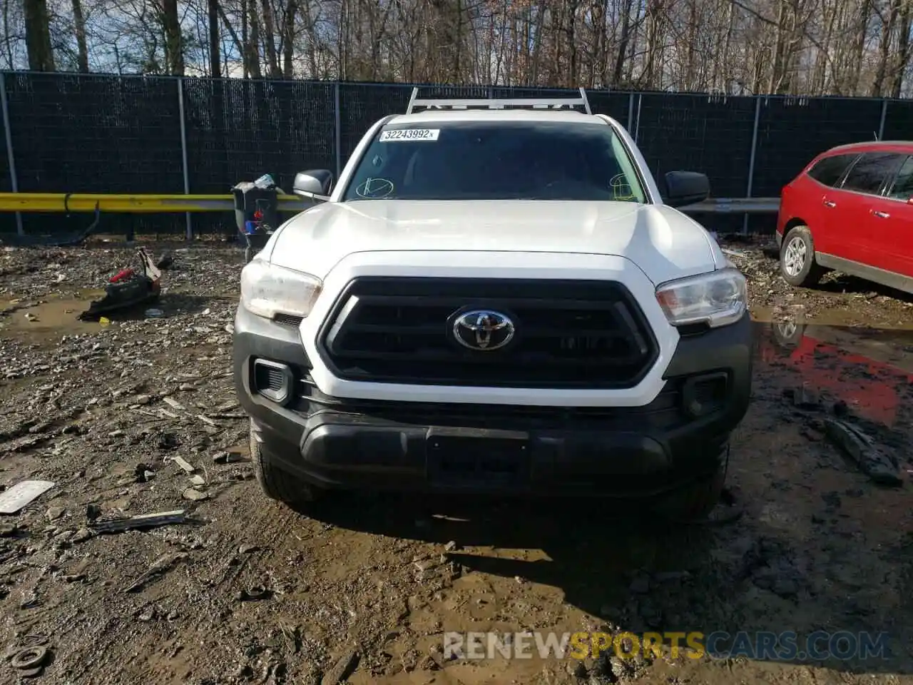 9 Photograph of a damaged car 3TYRX5GN5MT005803 TOYOTA TACOMA 2021