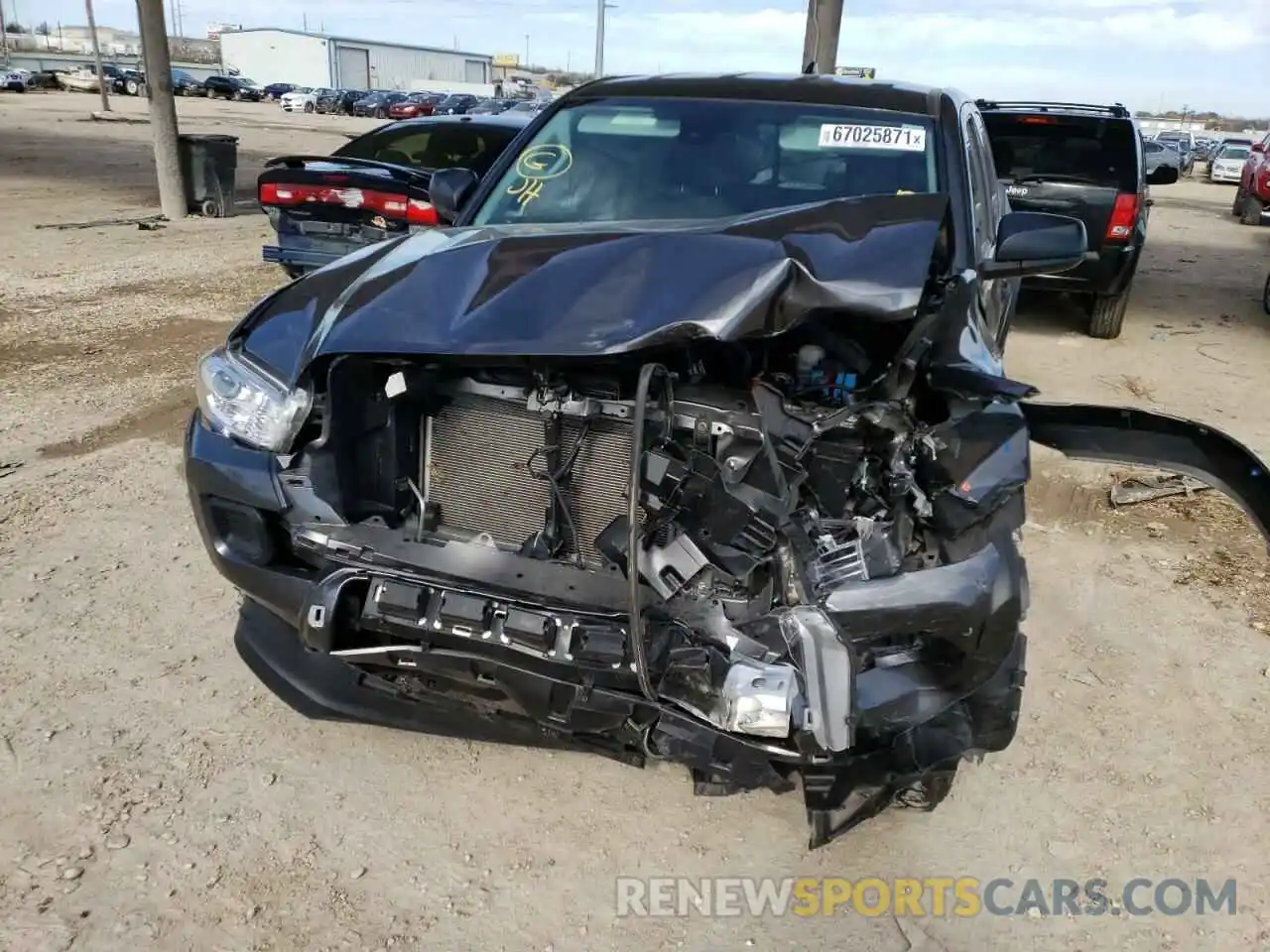 9 Photograph of a damaged car 3TYRX5GN5MT010208 TOYOTA TACOMA 2021