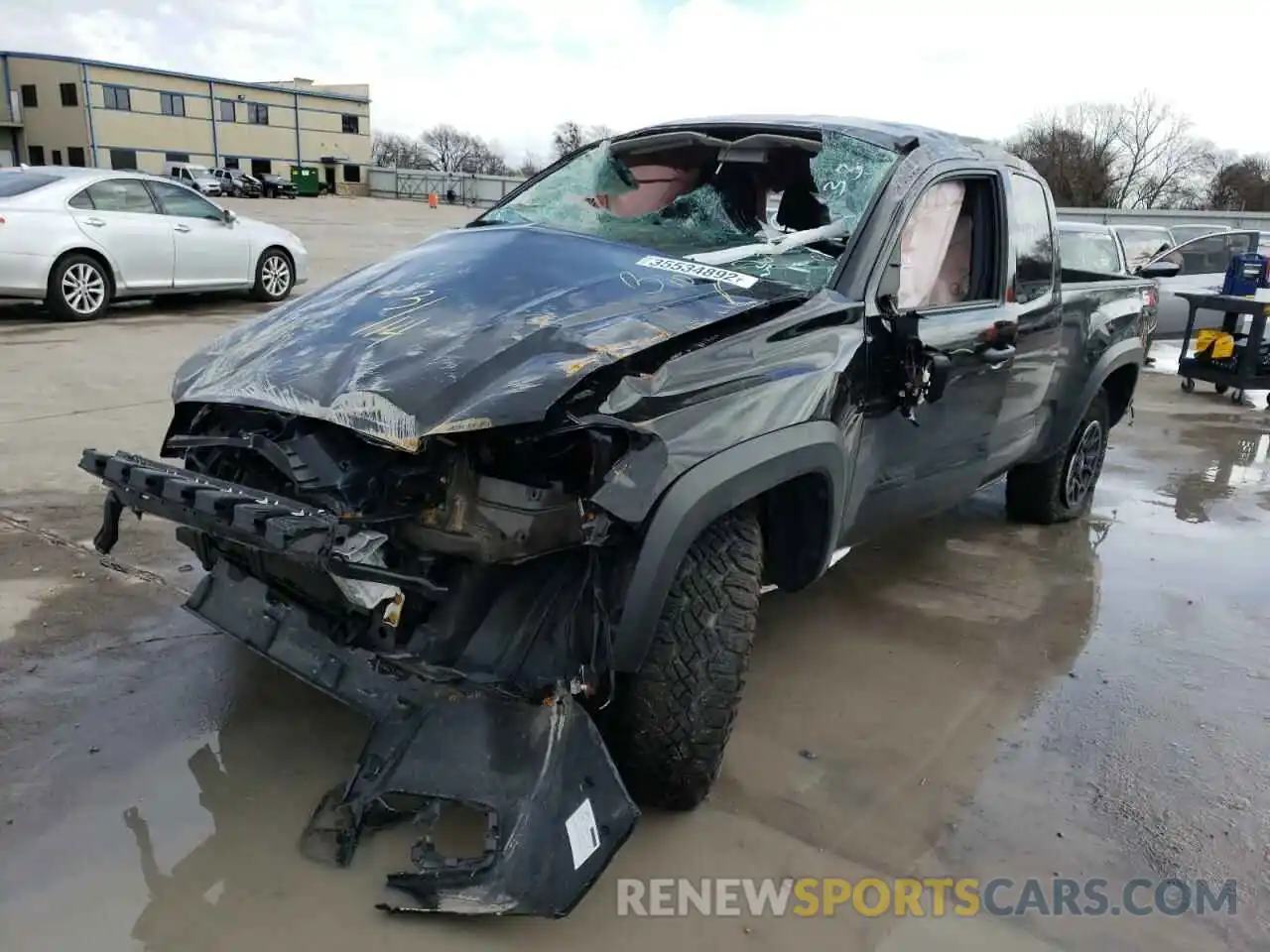 2 Photograph of a damaged car 3TYRX5GN5MT010984 TOYOTA TACOMA 2021