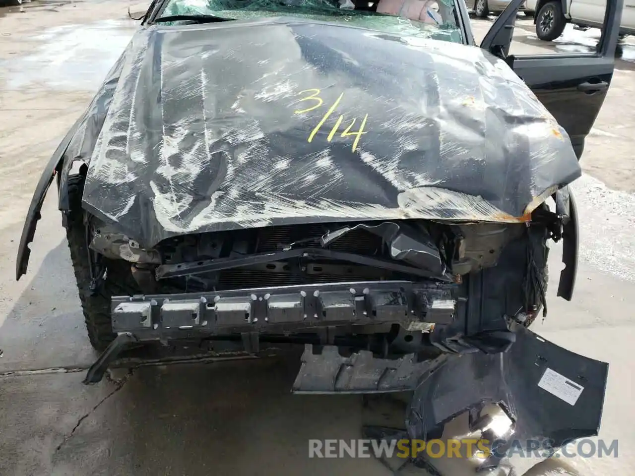 7 Photograph of a damaged car 3TYRX5GN5MT010984 TOYOTA TACOMA 2021