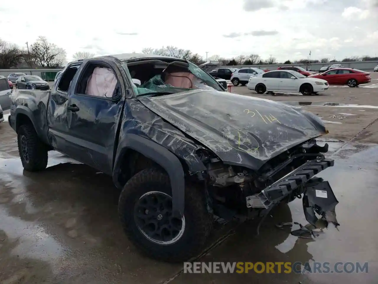 9 Photograph of a damaged car 3TYRX5GN5MT010984 TOYOTA TACOMA 2021