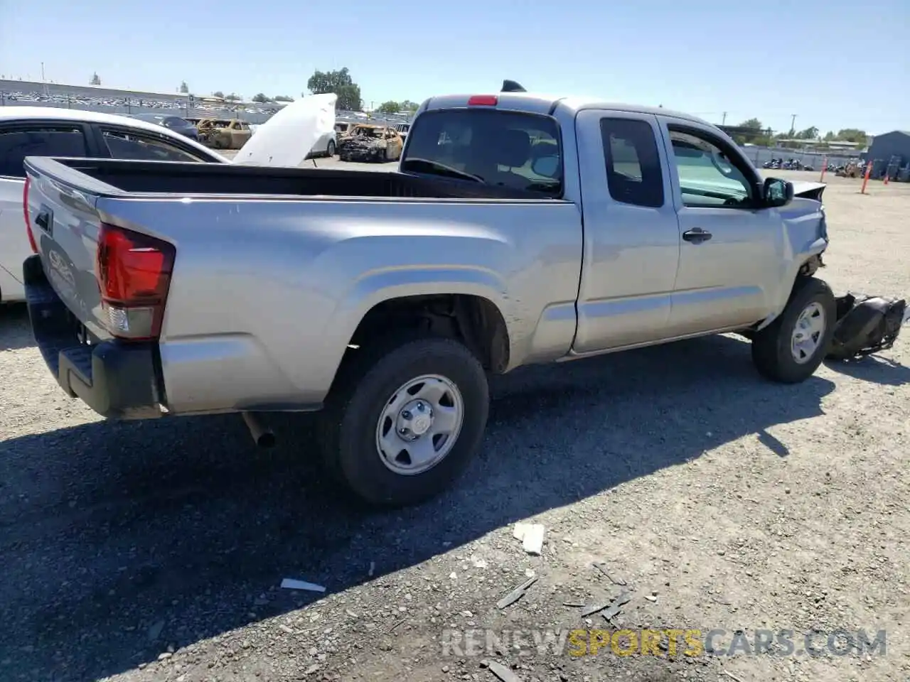 4 Photograph of a damaged car 3TYRX5GN5MT019989 TOYOTA TACOMA 2021