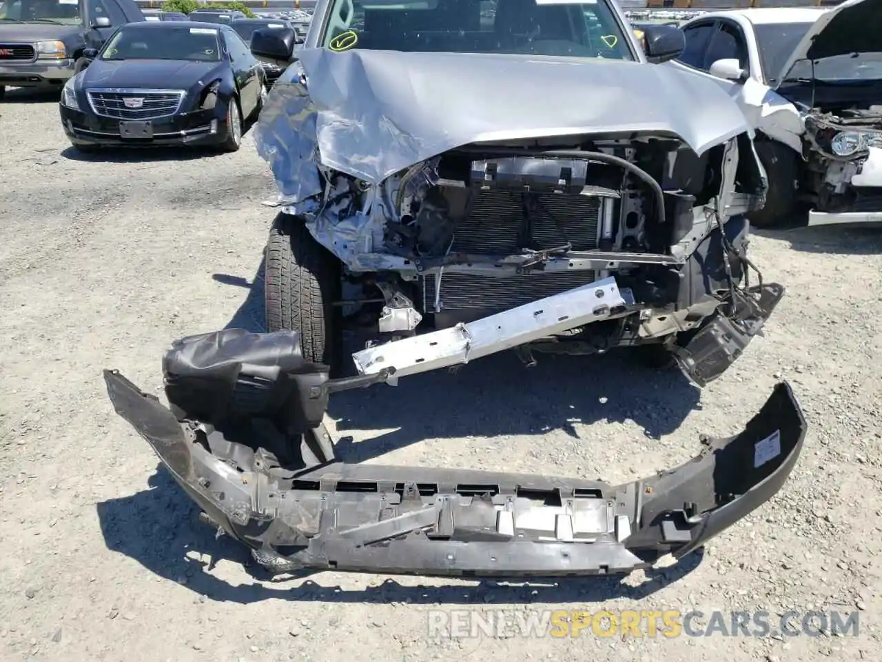 9 Photograph of a damaged car 3TYRX5GN5MT019989 TOYOTA TACOMA 2021