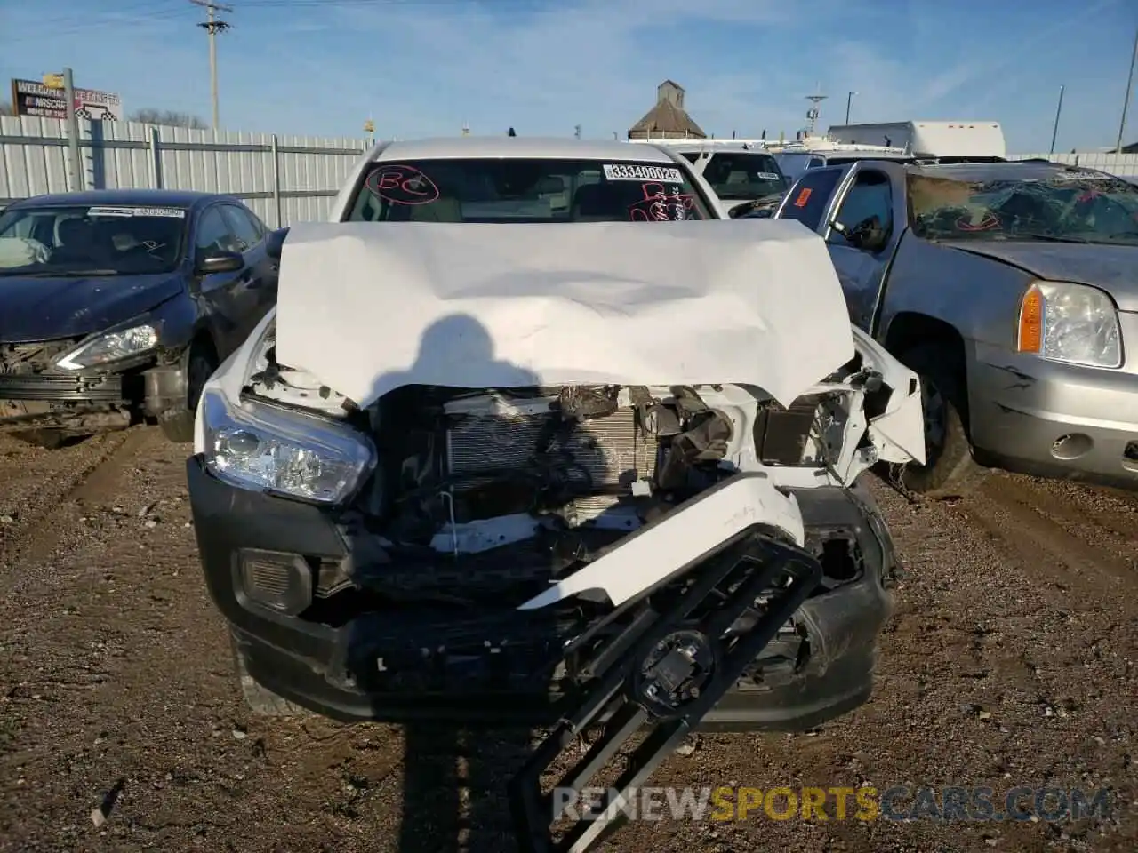 7 Photograph of a damaged car 3TYRX5GN5MT030829 TOYOTA TACOMA 2021