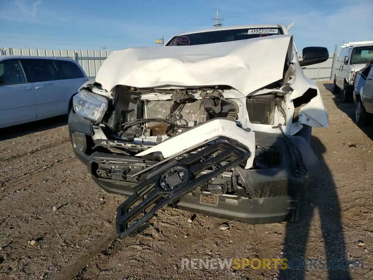 9 Photograph of a damaged car 3TYRX5GN5MT030829 TOYOTA TACOMA 2021