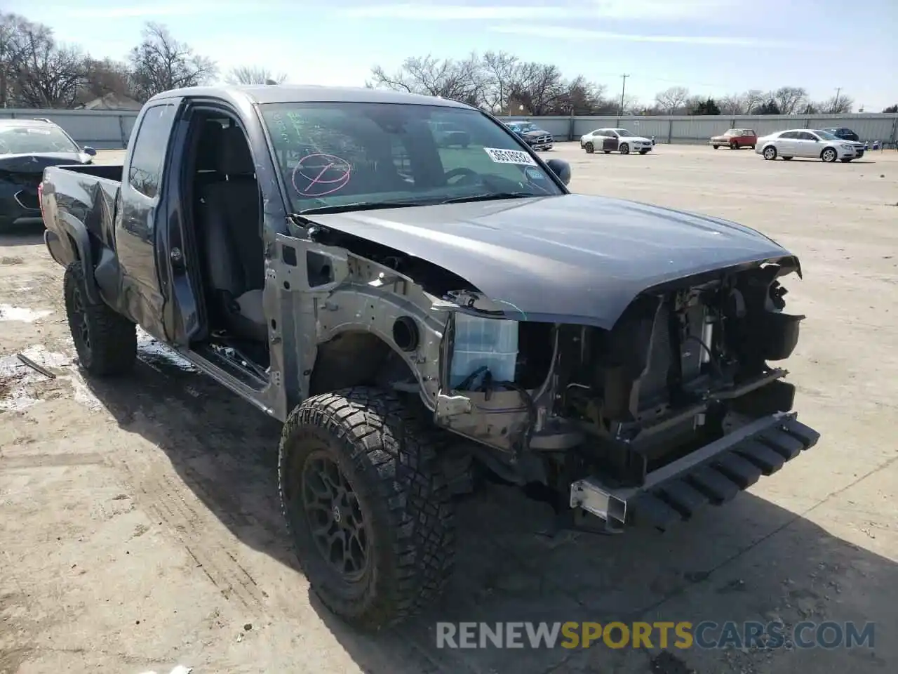 1 Photograph of a damaged car 3TYRX5GN6MT005633 TOYOTA TACOMA 2021