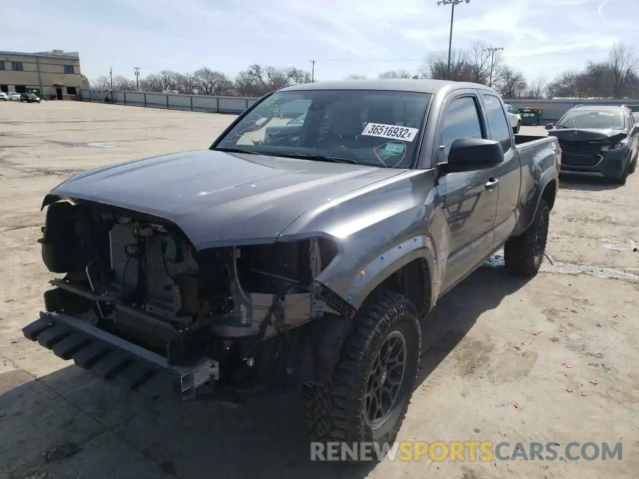 2 Photograph of a damaged car 3TYRX5GN6MT005633 TOYOTA TACOMA 2021