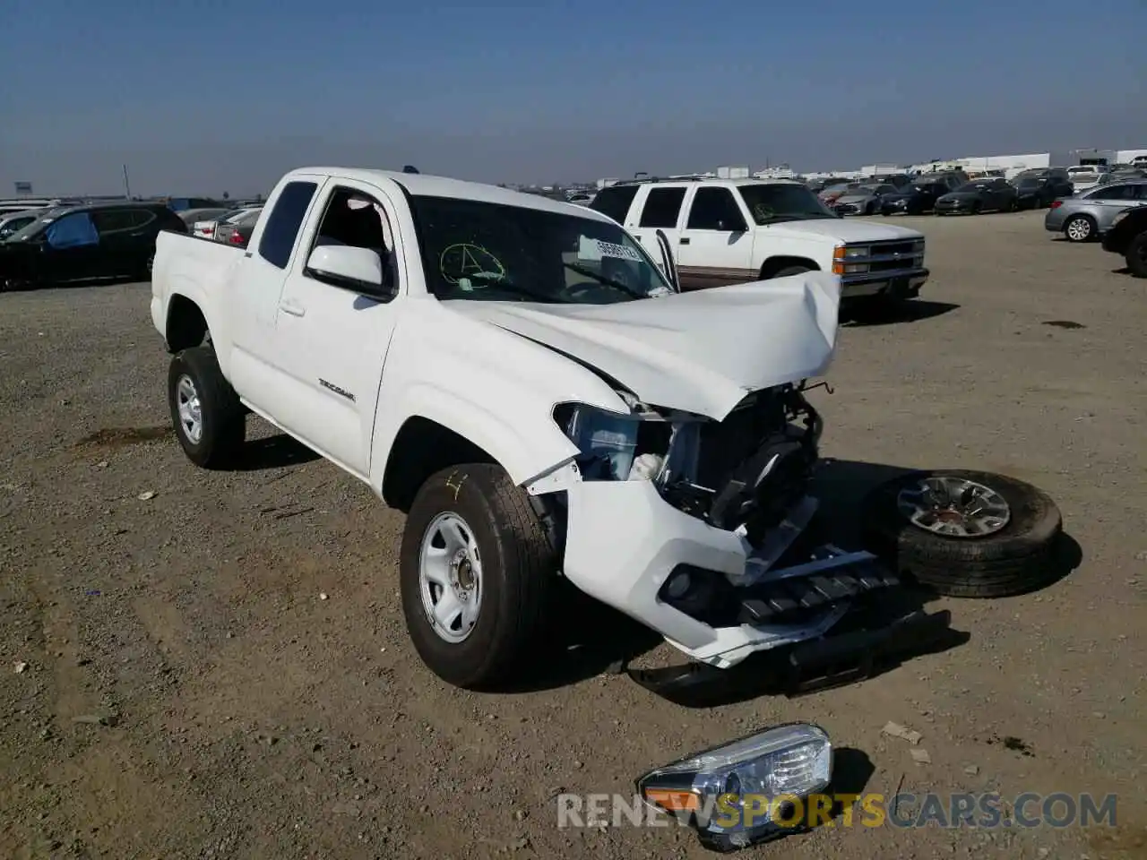 1 Фотография поврежденного автомобиля 3TYRX5GN6MT008547 TOYOTA TACOMA 2021