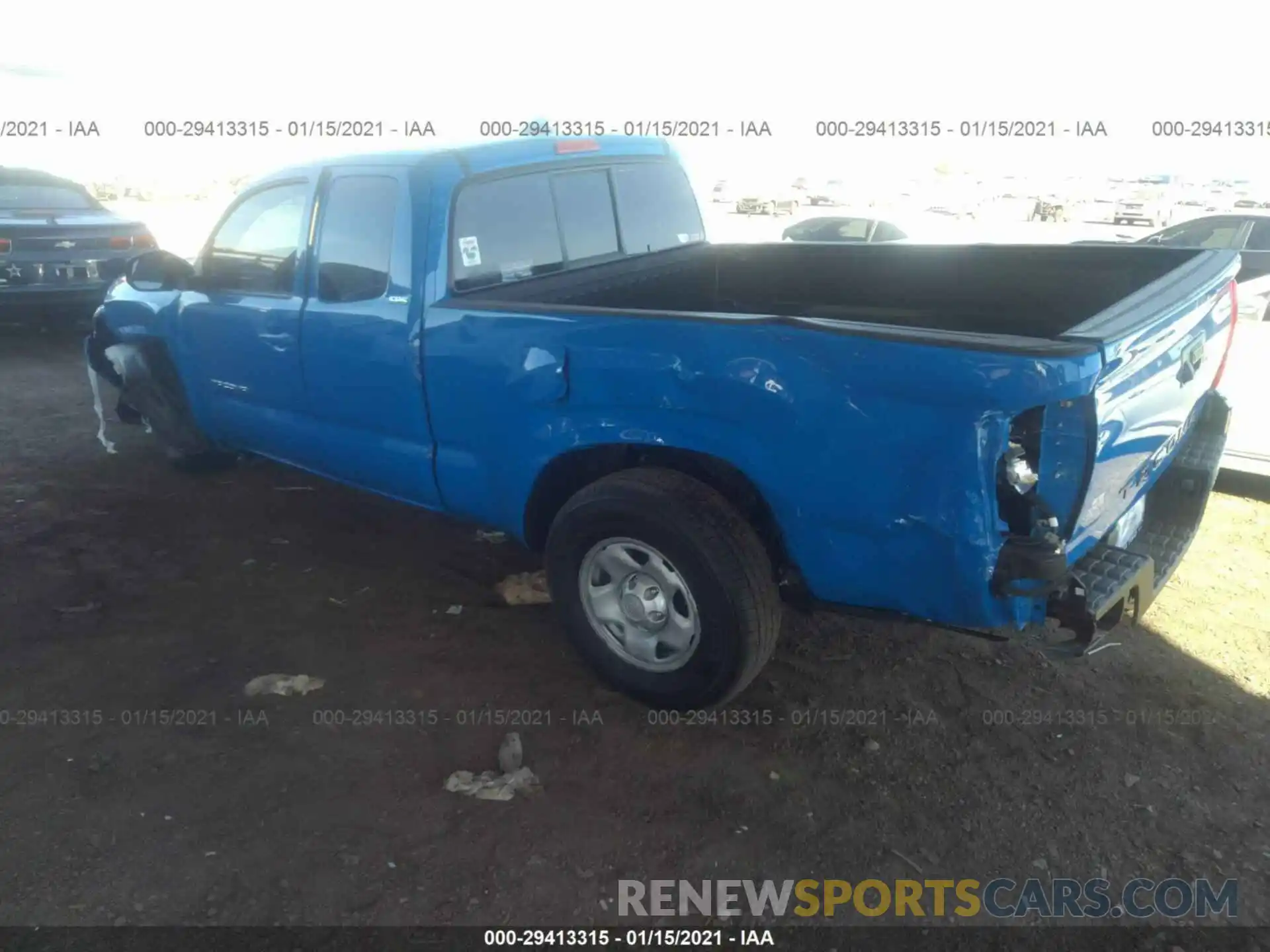 3 Photograph of a damaged car 3TYRX5GN6MT009228 TOYOTA TACOMA 2021