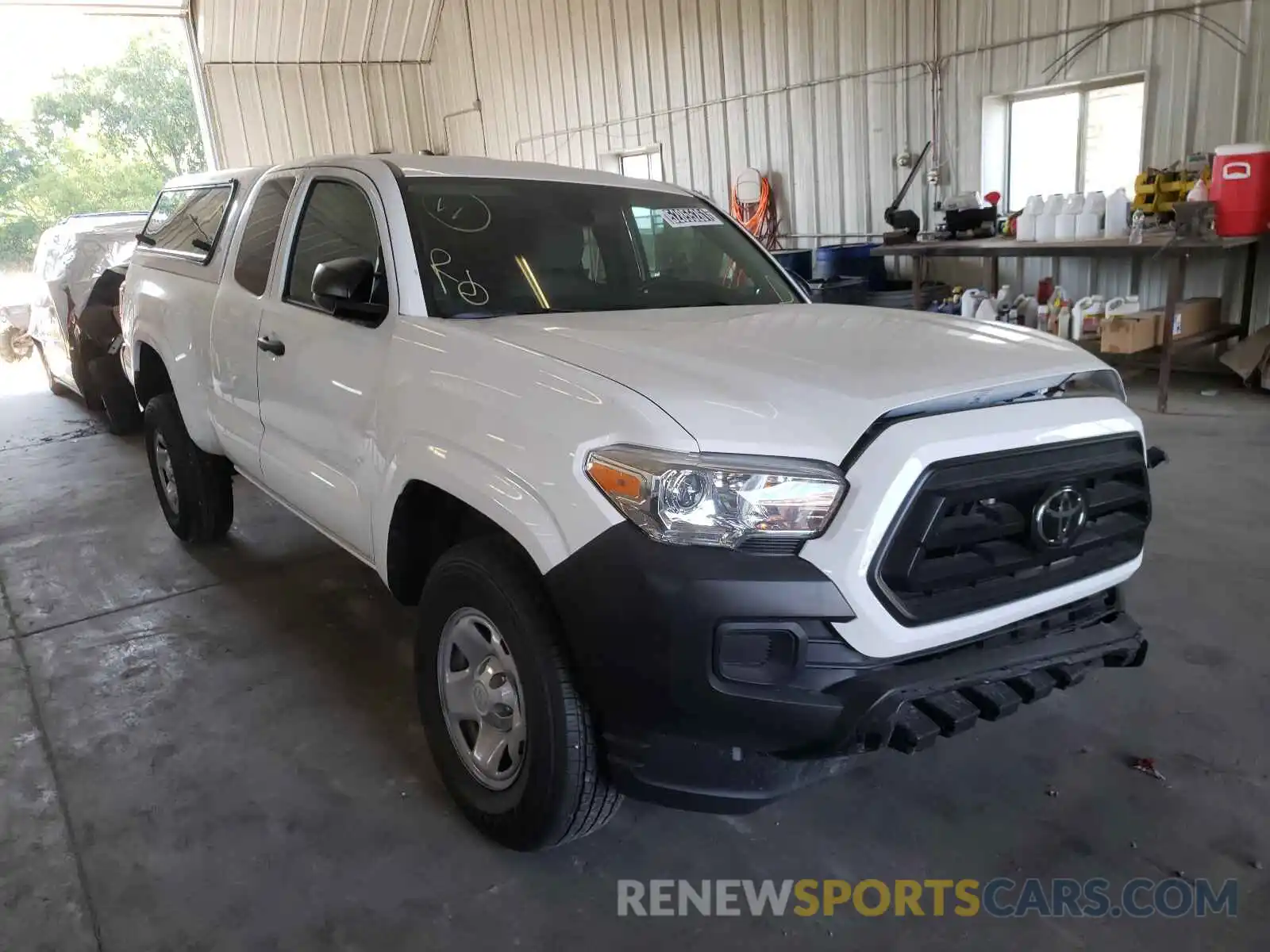 1 Photograph of a damaged car 3TYRX5GN6MT011254 TOYOTA TACOMA 2021