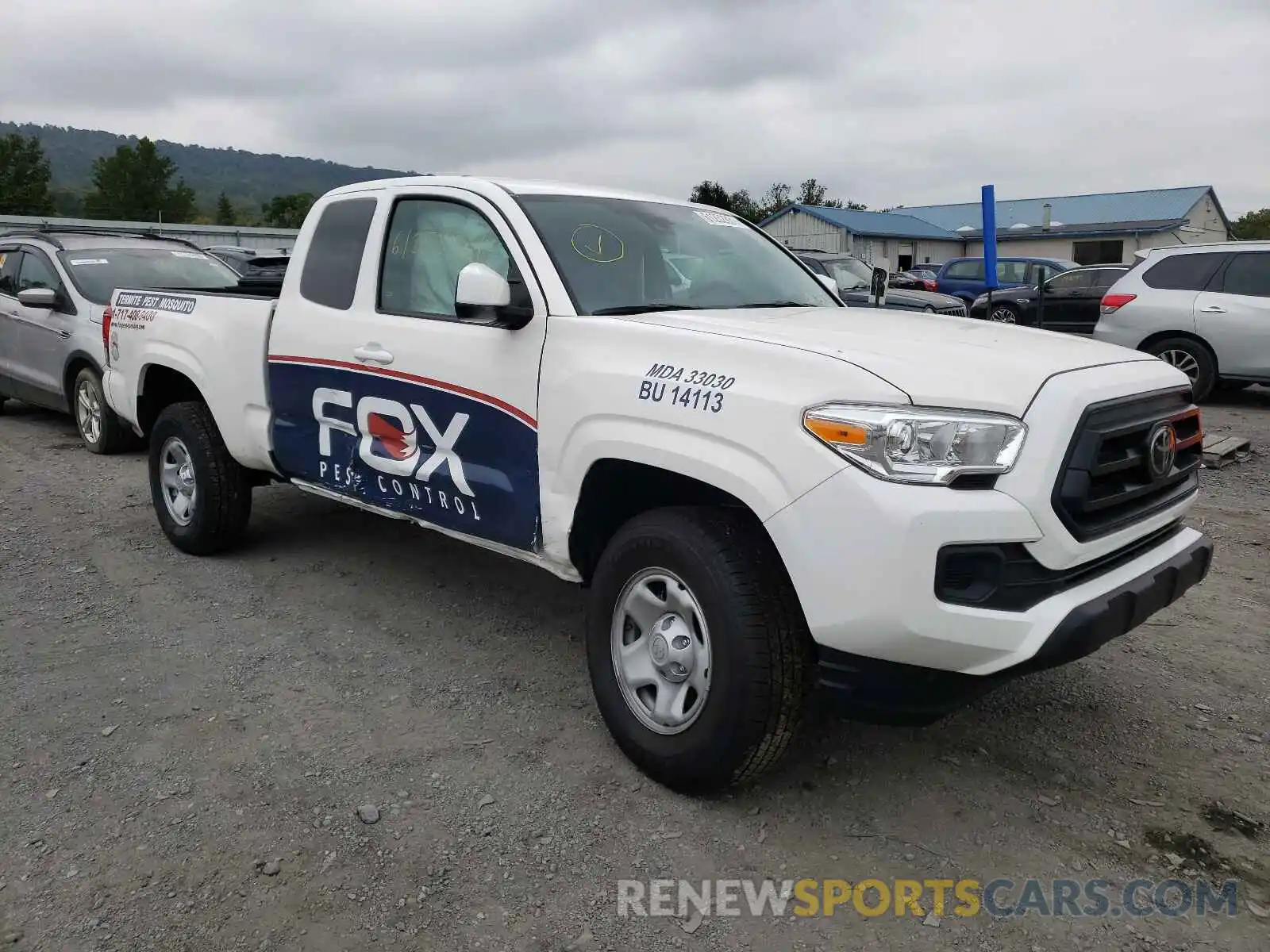 1 Photograph of a damaged car 3TYRX5GN6MT025834 TOYOTA TACOMA 2021