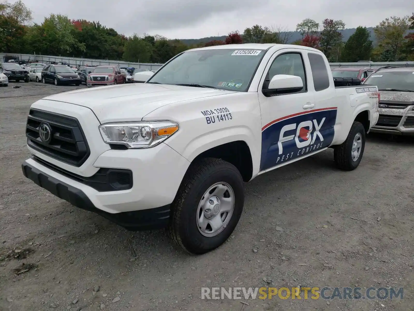 2 Photograph of a damaged car 3TYRX5GN6MT025834 TOYOTA TACOMA 2021