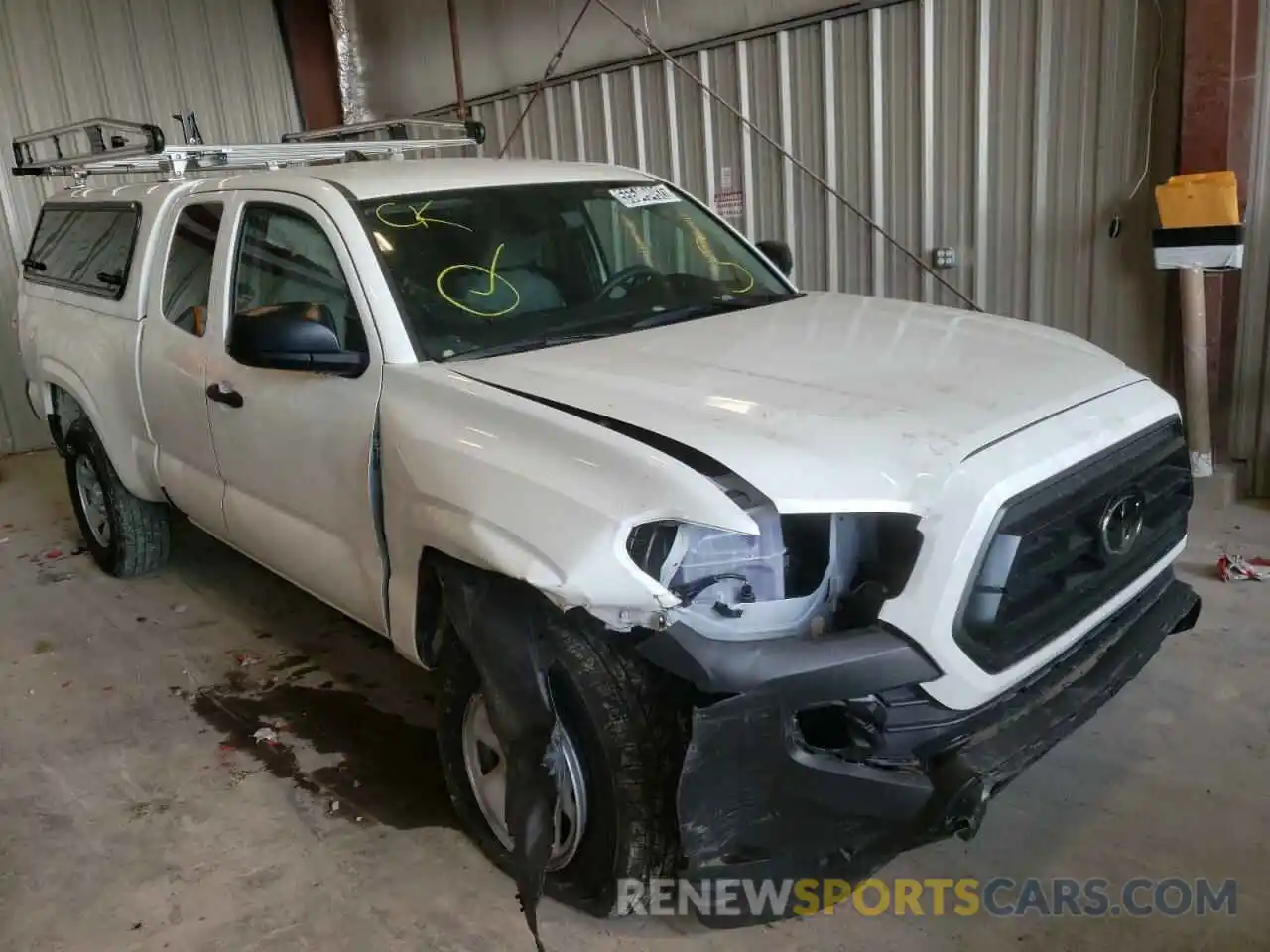 1 Photograph of a damaged car 3TYRX5GN6MT028524 TOYOTA TACOMA 2021