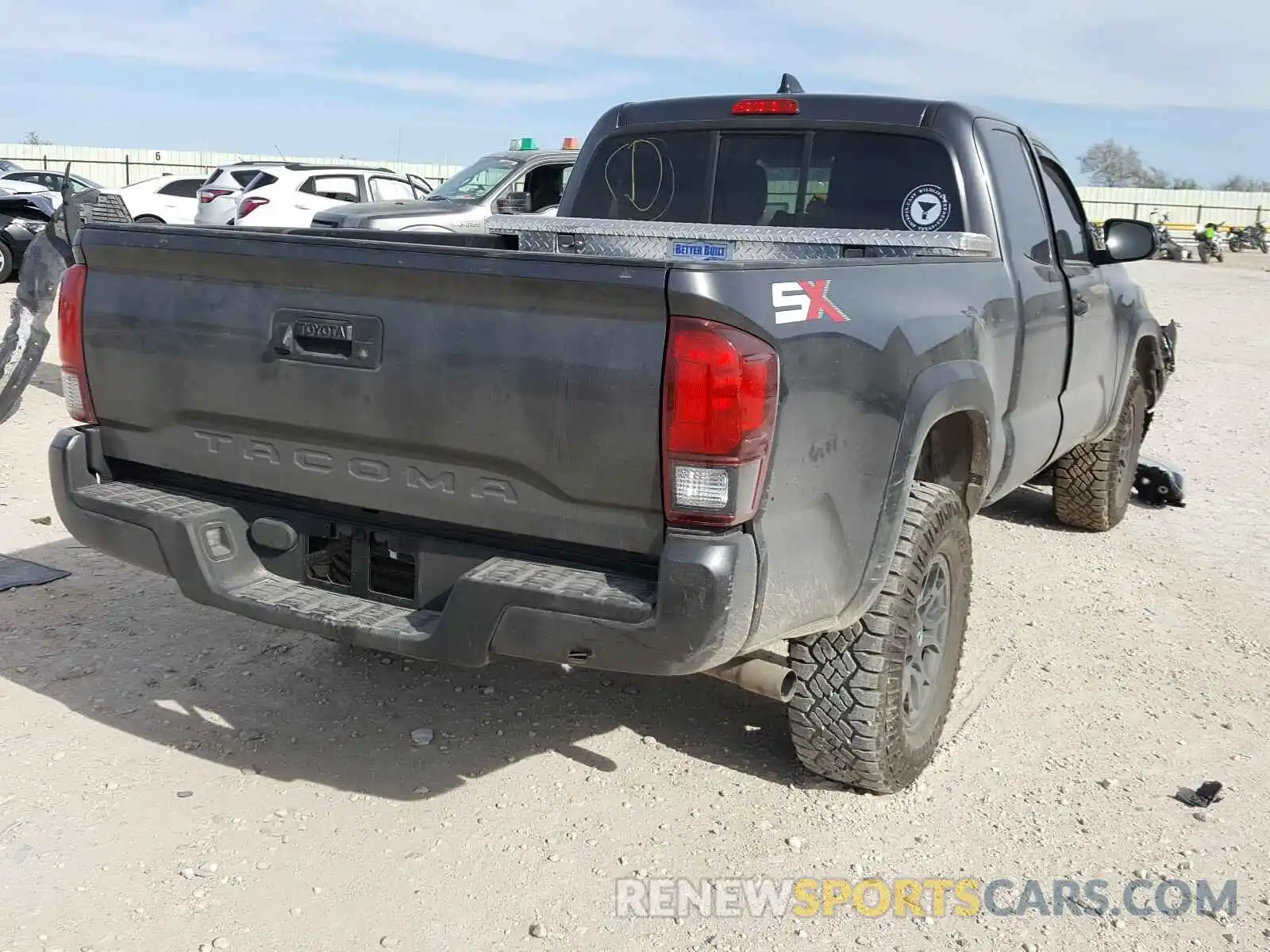 4 Photograph of a damaged car 3TYRX5GN7MT007679 TOYOTA TACOMA 2021