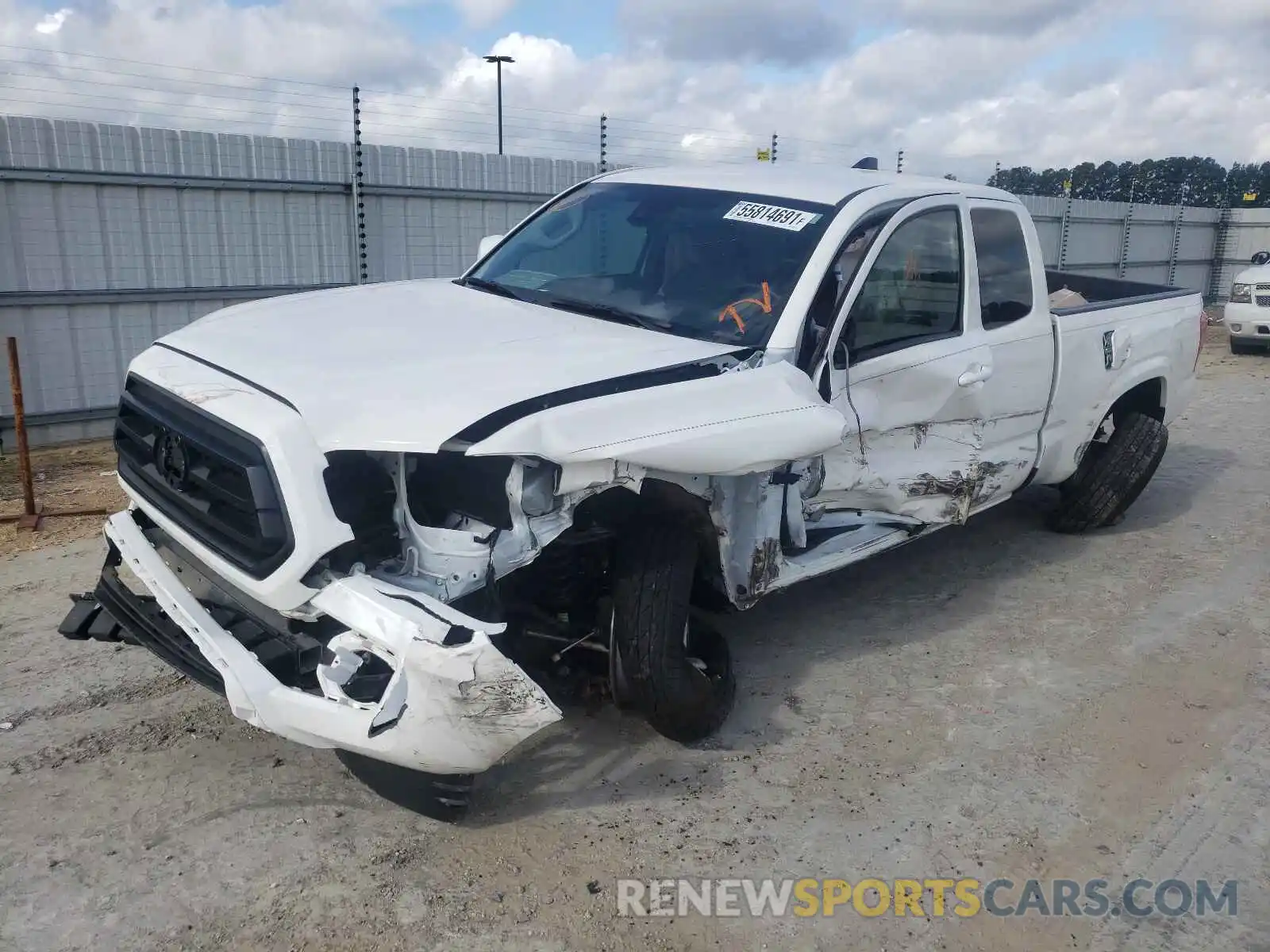 10 Photograph of a damaged car 3TYRX5GN7MT007682 TOYOTA TACOMA 2021