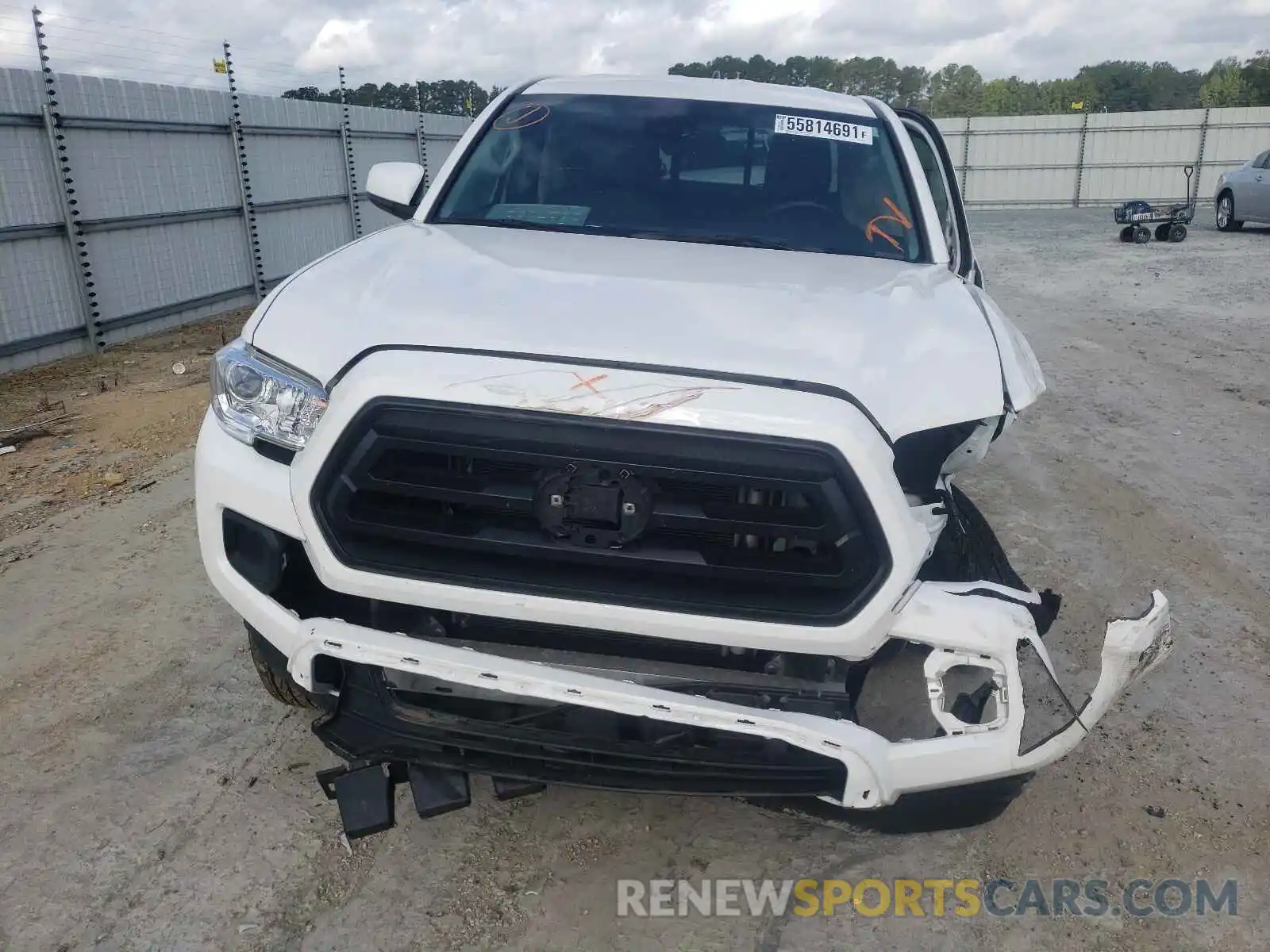 7 Photograph of a damaged car 3TYRX5GN7MT007682 TOYOTA TACOMA 2021