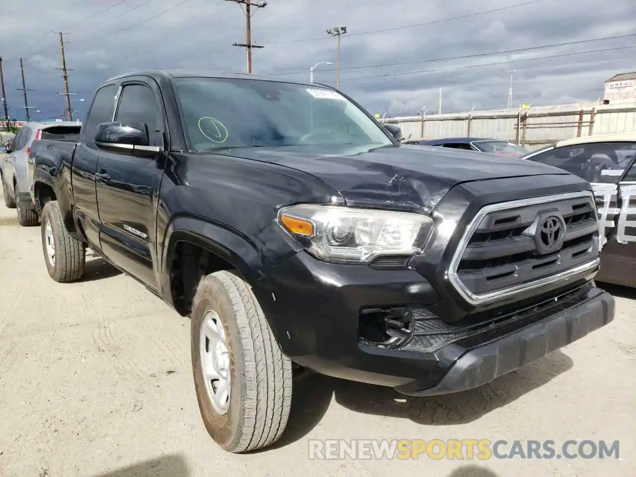 1 Photograph of a damaged car 3TYRX5GN7MT008668 TOYOTA TACOMA 2021