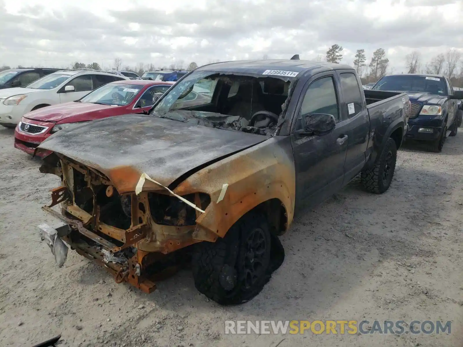 2 Photograph of a damaged car 3TYRX5GN7MT011103 TOYOTA TACOMA 2021