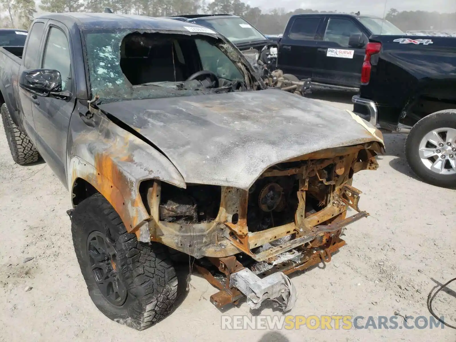 9 Photograph of a damaged car 3TYRX5GN7MT011103 TOYOTA TACOMA 2021