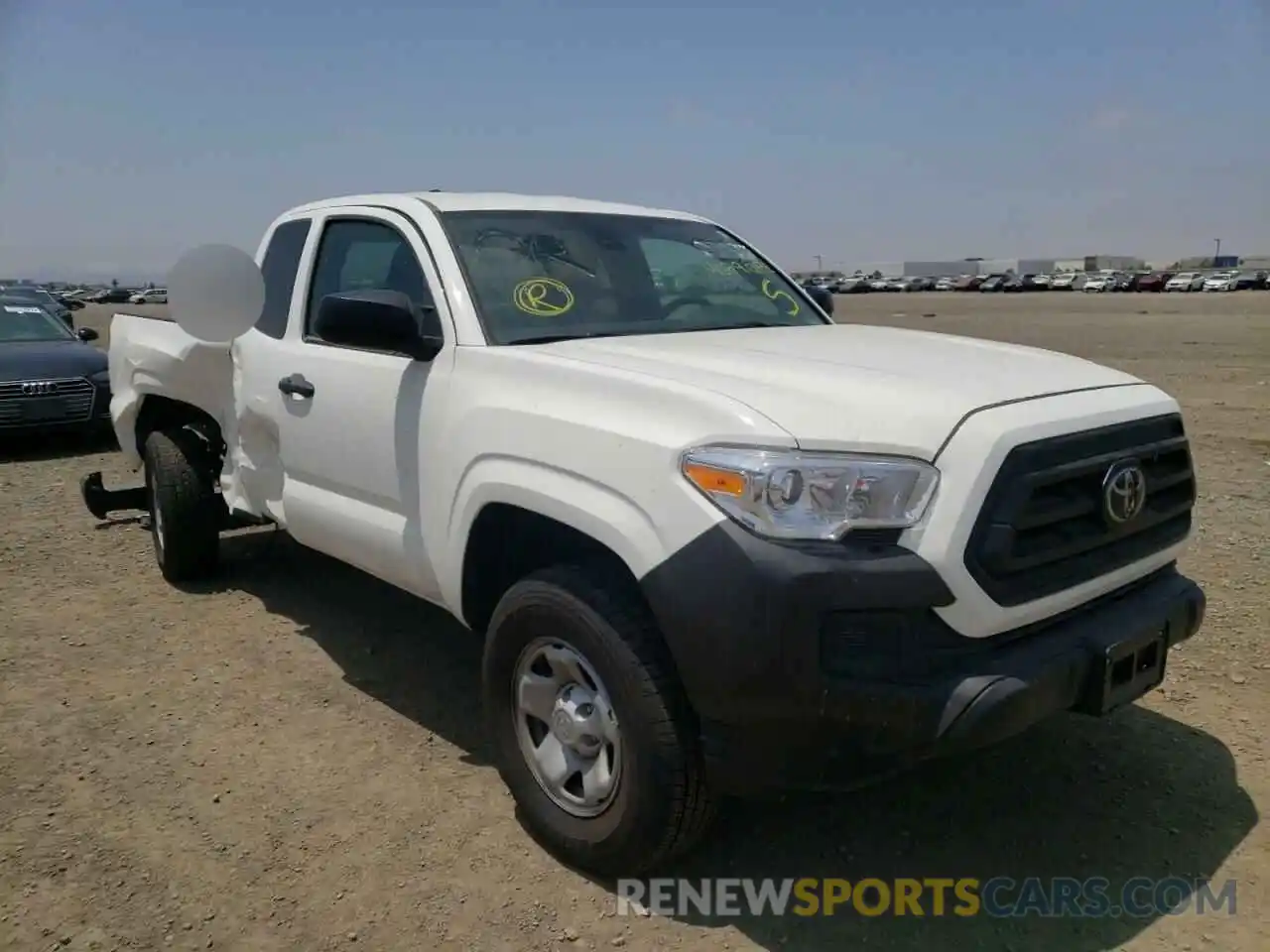 1 Photograph of a damaged car 3TYRX5GN7MT028287 TOYOTA TACOMA 2021