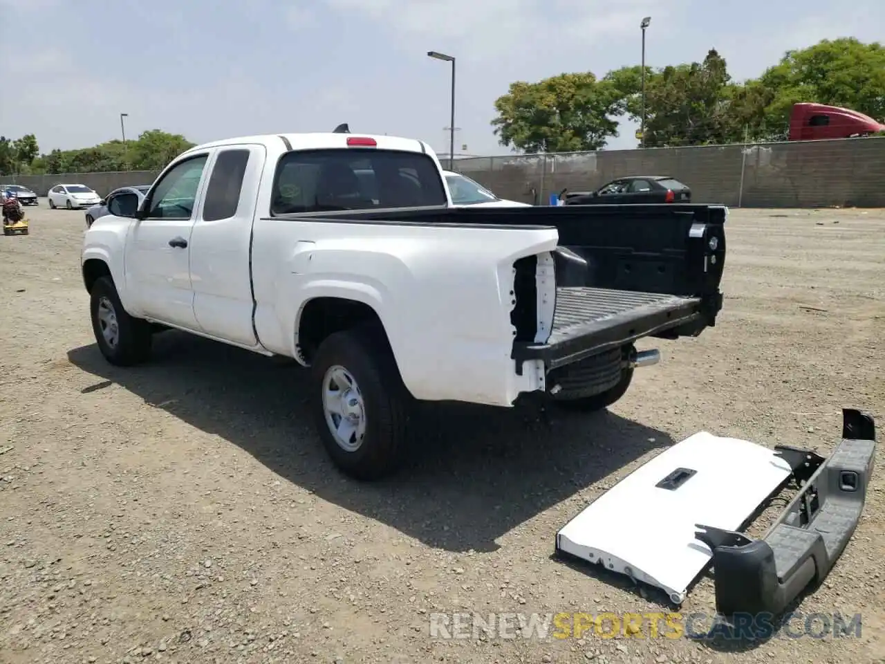 3 Photograph of a damaged car 3TYRX5GN7MT028287 TOYOTA TACOMA 2021